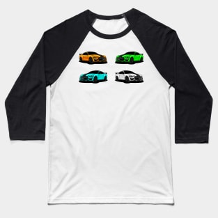 Ford Mustang Shelby GT500 X4 Baseball T-Shirt